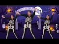 Spooky Scary Skeletons Dance 💀 Easy Dance Choreography  💀 Top Halloween Songs