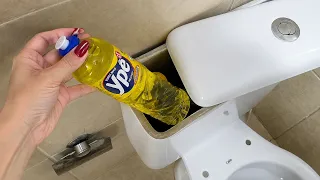 Morria e não sabia: Até banheiro de BAR fica chique depois fazer isso (Tira manchas e fedor)