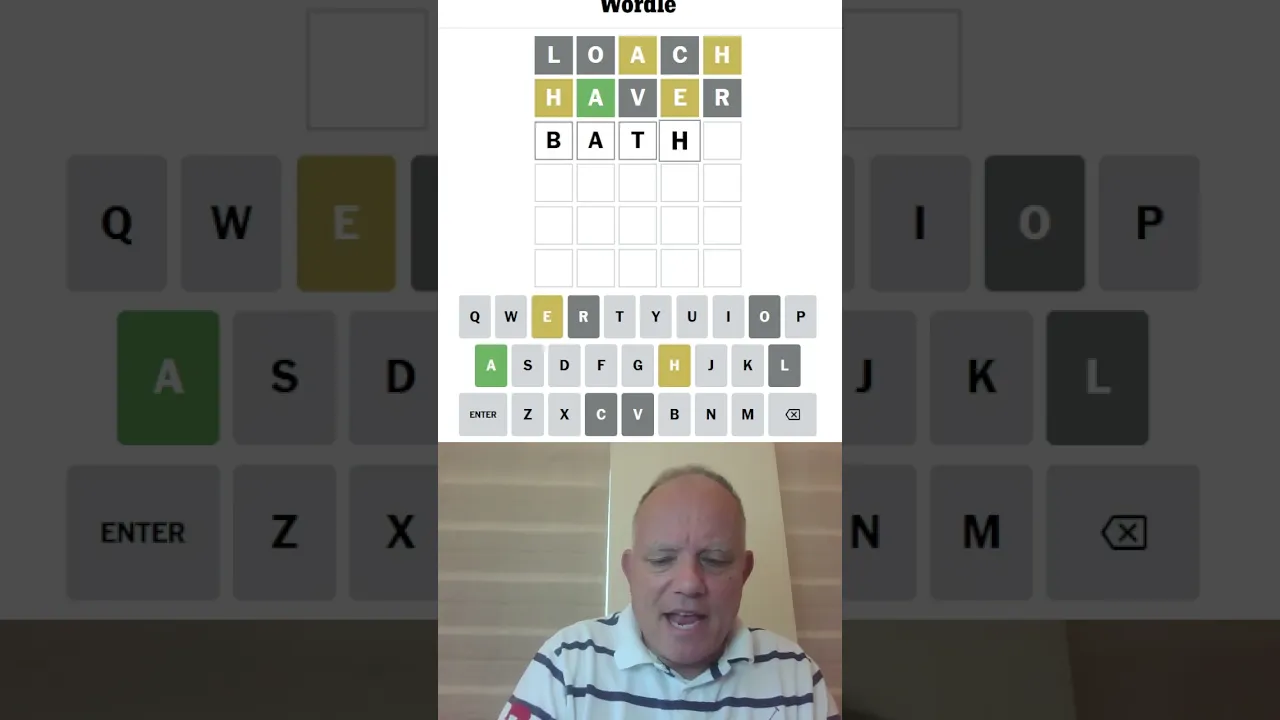 Wordle in a Minute - 30th July 2023