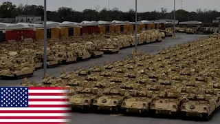 Download Over Hundreds of U.S. Combat Tank and Military Equipment Deploys to Port of Riga, Latvia MP3