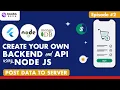 Node JS POST REST API Flutter Node JS Backend Node JS Tutorial Flutter Tutorial