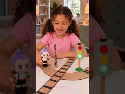 ๐๐ฆ Stop, Look, Listen: Train Track Adventure! โจ๐ #Shorts #Trainfun