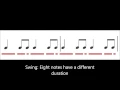 Swing vs straight beat