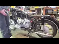 Starting Sequence for a 1961 BMW R50S