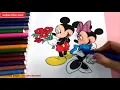 disney christmas coloring pages minnie mickey mouse from coloring pages shosh channel