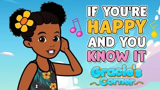 If You Re Happy And You Know It Gracie S Corner Kids Songs Nursery Rhymes 