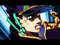 Jotaro's only scream of terror of his whole life
