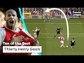 Download Lagu 10 AMAZING Arsenal goals scored by Thierry Henry | Premier League