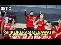 Download Lagu SET 2🛑SPIKE KERAS MEGAWATI| MANISA VS KARSYKA