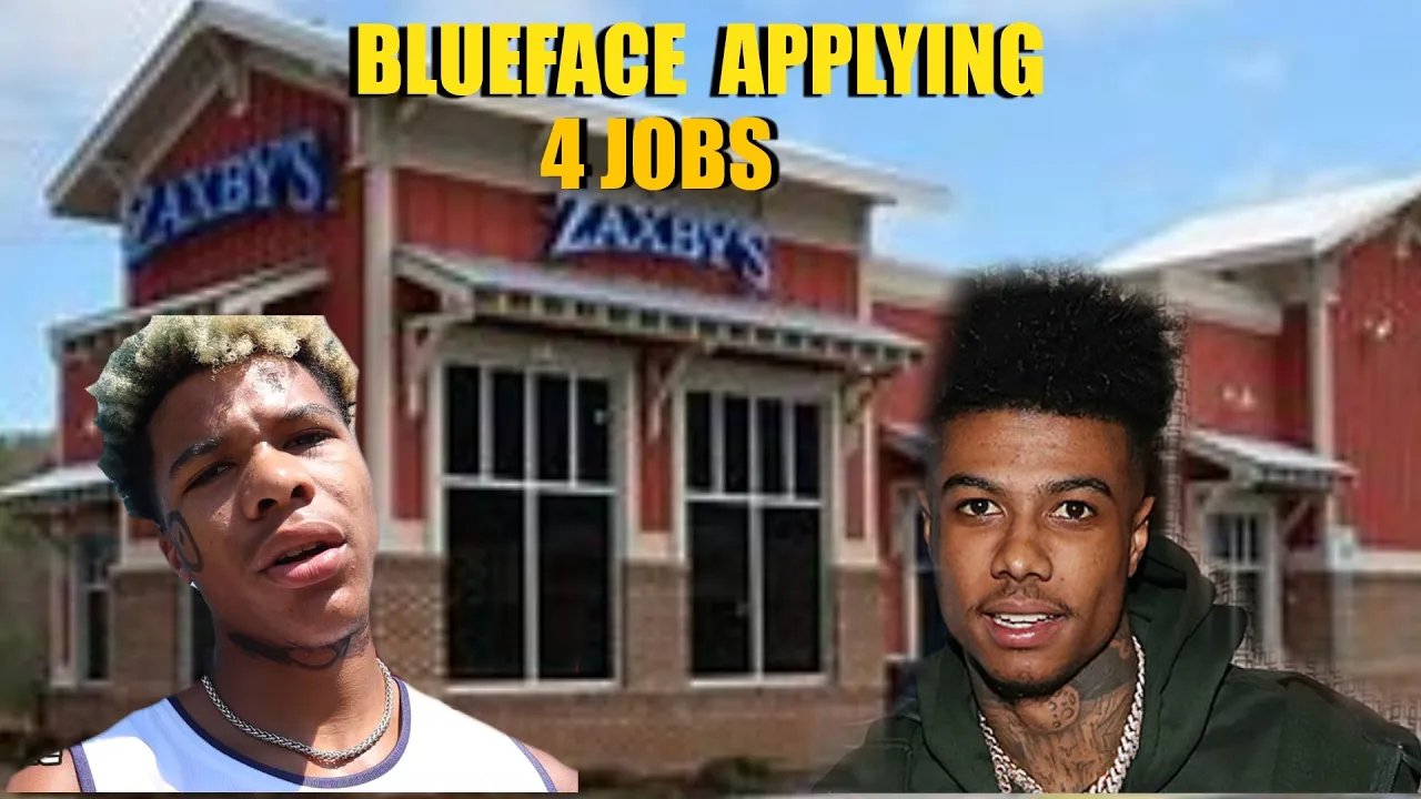 Blueface applies  for a job