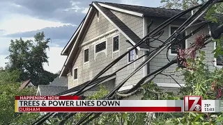 Schools closed Wednesday as Durham hit with storm power outages dozens of roads closed