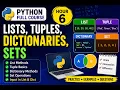 Python Full Course for Beginners Hour 6 Lists Tuples Dictionaries Sets Python Tutorial 2026