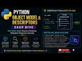 Python Descriptors Explained Deep Dive into get set delete Advanced Python Interview