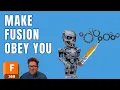 Learn Fusion 360 Constraints - The Key to Stable Smart Designs