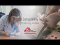 Bedside compatibility testing - Learning for nursing care providers