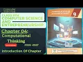 Chapter 4 Computational Thinking Full Introduction Class 9th Computer Science 2026 Ea