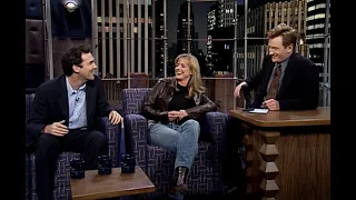 norm macdonald u0026 courtney thorne smith late night with conan o brien