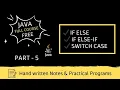 Java Conditional Statements Explained Chapter-5 if else if else-if switch case with Examples