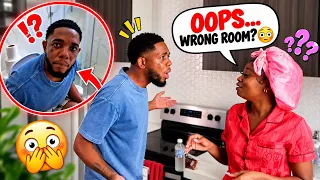 Doing A Bathroom Tour While He Is Handling Business *Big Mistake*