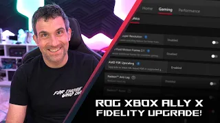 FSR 4.1 arrives on the ROG XBOX Ally X! How to get the preview update