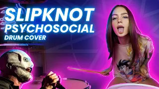 Download Slipknot - Psychosocial - Drum Cover by Kristina Rybalchenko MP3