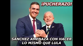 PUCHERAZO EN BRASIL. SÁNCHEZ AMENAZA CON HACER LOS MISMO.