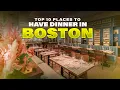 Boston s TOP 10 Dining Secrets Revealed by a Local Expert Boston Food Tour
