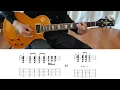James Gang - Walk Away (Guitar & Vocal Cover with TAB Lesson, 1971 Stidio Live Version)