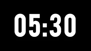 5 Minute 30 Second Timer No Music With Alarm
