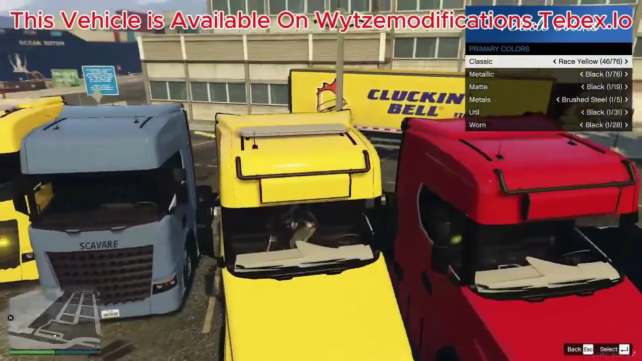 Scavare Trucks