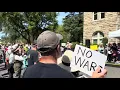 Singalong at Sonoma No Kings protest