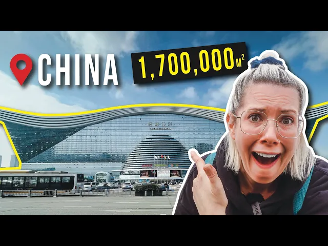 The world's LARGEST building is in CHINA