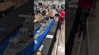 Huge LEGO WWII Destroyer USS Fred T Berry by Richard Battencourt