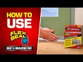 Flex Seal Draft Insulation Tape How-To