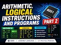 Part 2 8051 Arithmetic Logical Instructions Assembly Language Programs Easy Explanation