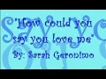 Download Lagu How could you say you love me Sarah Geronimo mp3 (official music video) #musicvideo
