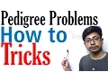 Pedigree analysis How to solve pedigree problems