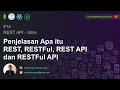 14 - Explaining What REST RESTful REST API and RESTful API Are
