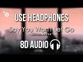 Download Lagu James Arthur - Say You Won't Let Go (8D AUDIO)
