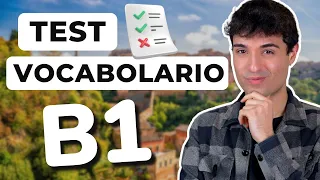 If you know these words in Italian, then you have a B1 level (intermediate) Italian vocabulary quiz