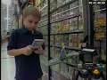 Christmas shopping at Walmart in 2004