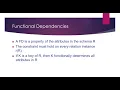 Database Normalization Part 2 Functional Dependencies