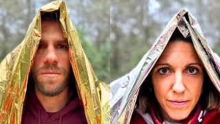 🎒Discover how a thermal blanket can save your life in the mountains