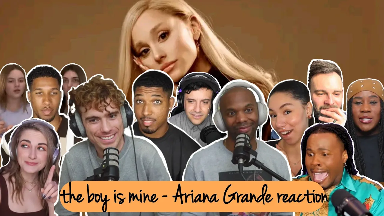the boy is mine - Ariana Grande (reaction compilations)