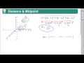 Algebra 2 Lesson 2 7 Quick Review 3-D Distance Midpoint