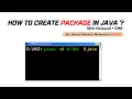 User defined packages in java How to create package in java In Hindi Neeraj Sharma