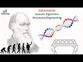 Genetic Algorithm in Action Balancing Deformation and Mass in Truss Design