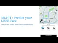 Predict your Uber fare using ML