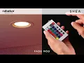 Rábalux 1503 Shea Dimmelhető RGB LED süllyeszthető spotlámpa hangszóróval (HU)