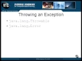 Lesson8 Throwing an Exception Pt 1 Certified Programmer for Java
